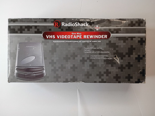 New sealed radio shack - new/sealed!, vhs